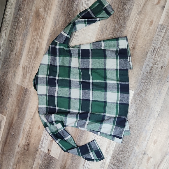 Gray/Blue/Green flannel - Picture 4 of 4